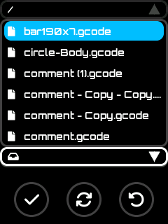 Files Screen